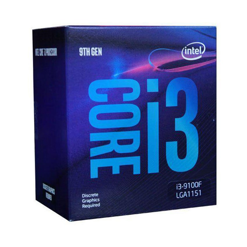 CPU Intel Core i3 9100F - LApc